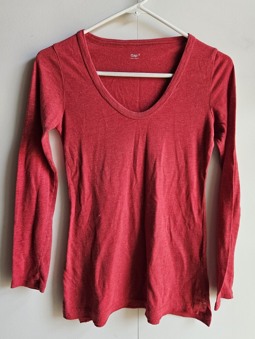 2 for $12: Gap CloseKnit Jersey Long-Sleeve Shirt in Women's S